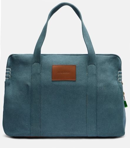 Borsa da viaggio Small in canvas con pelle - JW Anderson - Modalova
