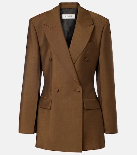 Rohe Virgin wool and mohair blazer - Rohe - Modalova
