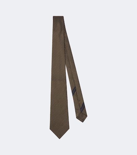 Zegna Cravatta in seta jacquard - Zegna - Modalova