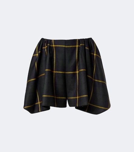 Patou Checked virgin wool shorts - Patou - Modalova