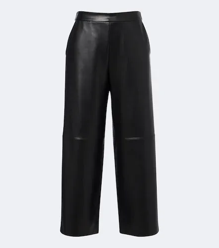 Coated jersey straight pants - 'S Max Mara - Modalova
