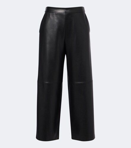 Pantaloni regular in jersey spalmato - 'S Max Mara - Modalova