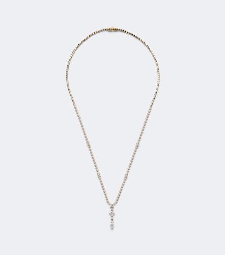 Collar Vivi de oro de 18 ct con diamantes - Anita Ko - Modalova