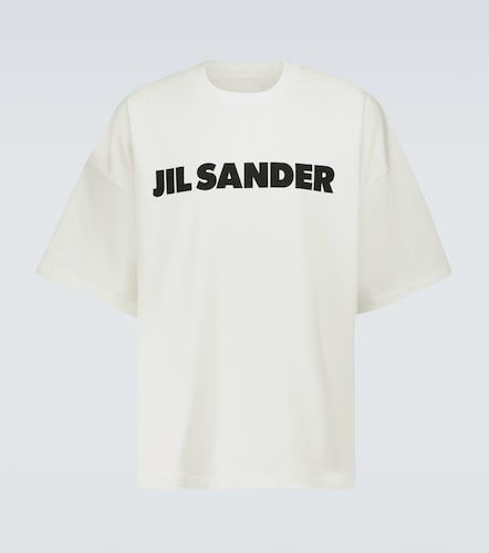 Logo short-sleeved cotton T-shirt - Jil Sander - Modalova