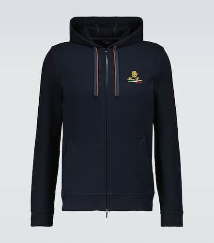 Hooded Bomber Horsey sweatshirt - Loro Piana - Modalova