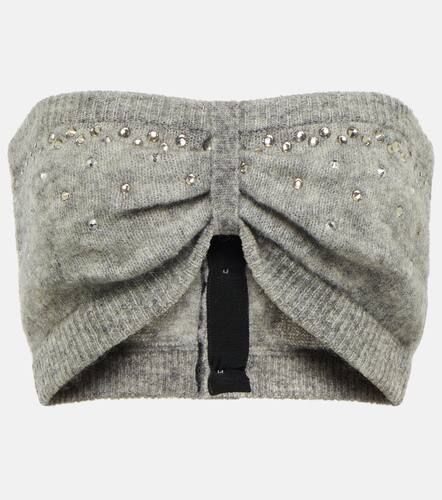 Verziertes Bralette aus einem Mohairgemisch - Alessandra Rich - Modalova