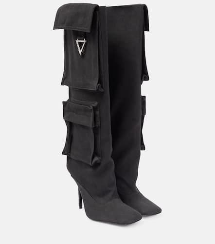 Sienna canvas knee-high boots - The Attico - Modalova