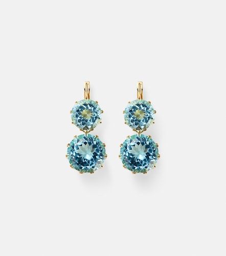 Pendientes de oro de 18 ct con topacios - Ileana Makri - Modalova