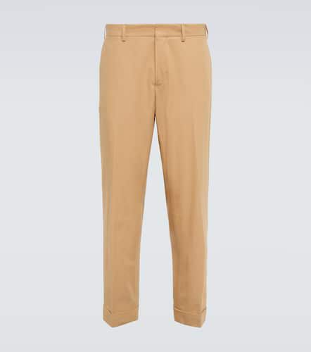 Slim cotton gabardine pants - Dries Van Noten - Modalova