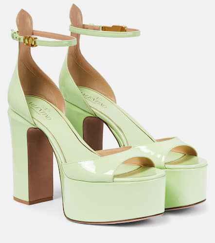 VLogo patent leather platform sandals - Valentino Garavani - Modalova