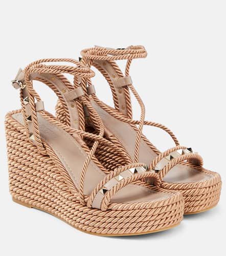 Rockstud espadrille sandals - Valentino Garavani - Modalova