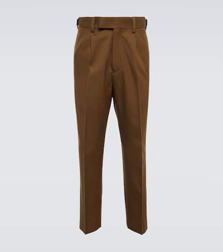 Pantaloni regular in lana e cotone - Zegna - Modalova