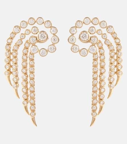 Sparkler 14kt earrings with diamonds - Ondyn - Modalova