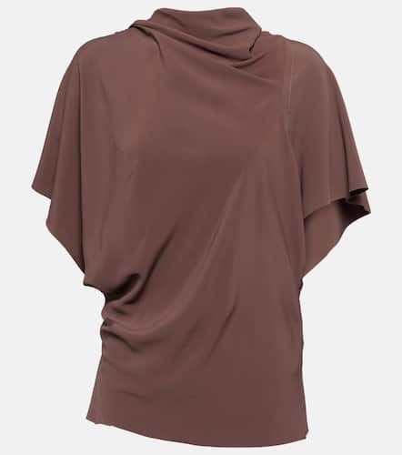 Seb asymmetric crÃªpe top - Rick Owens - Modalova