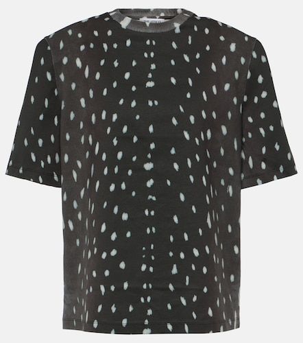 Camiseta de algodón estampada acolchada - The Attico - Modalova
