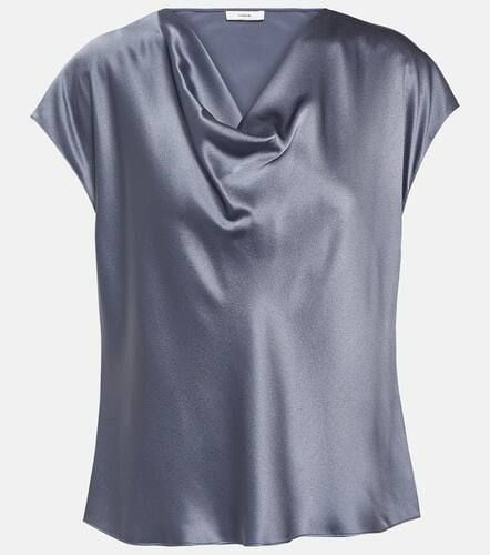 Vince Cowl neck silk top - Vince - Modalova