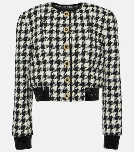 Balmain Houndstooth tweed jacket - Balmain - Modalova