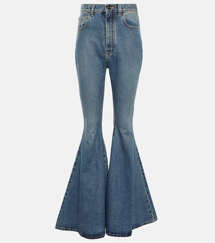 AlaÃ¯a High-rise flared jeans - Alaia - Modalova