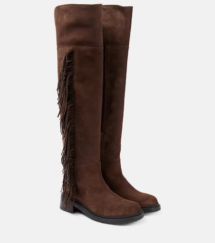 See By ChloÃ© Joice suede knee-high boots - See By Chloe - Modalova