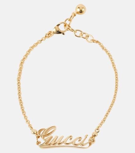 Gucci Gucci Script brass bracelet - Gucci - Modalova