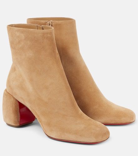 Minny Booty 70 suede ankle boots - Christian Louboutin - Modalova