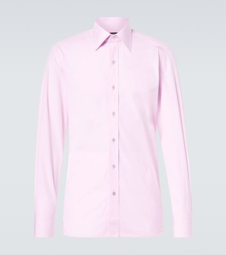 Camisa en popelín de algodón - Tom Ford - Modalova