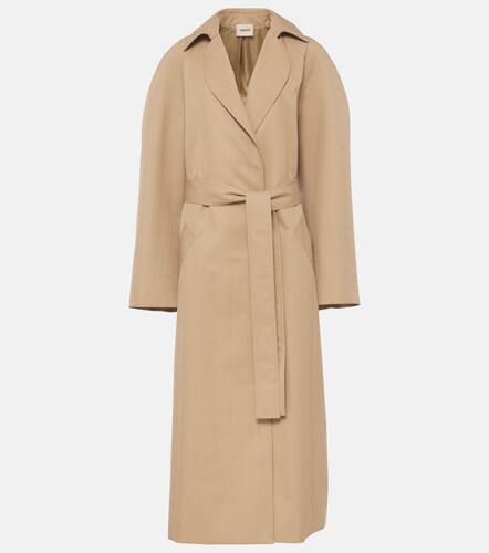 Roth cotton twill trench coat - Khaite - Modalova