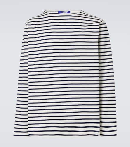 Striped cotton-blend T-shirt - Junya Watanabe - Modalova