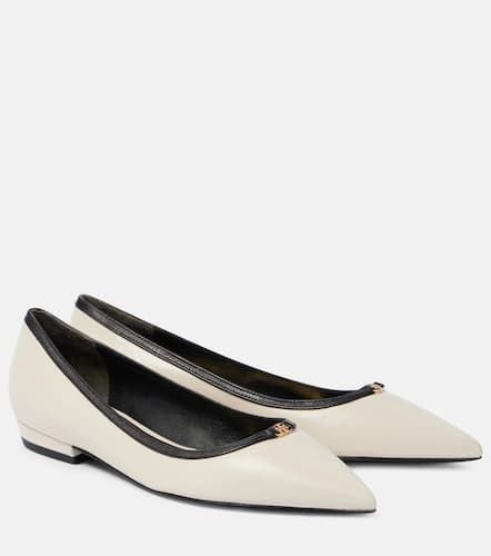 Double T leather ballet flats - Tory Burch - Modalova