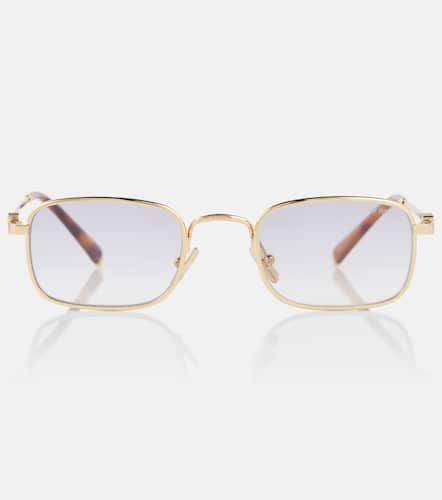 Miu Miu Logo rectangular sunglasses - Miu Miu - Modalova