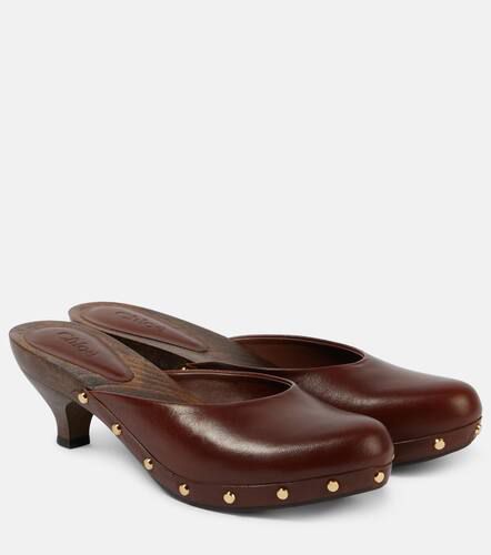 ChloÃ© Judith studded leather clogs - Chloe - Modalova