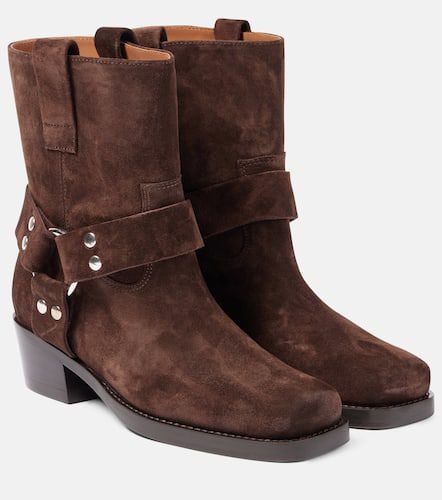 Roxy 45 suede biker boots - Paris Texas - Modalova