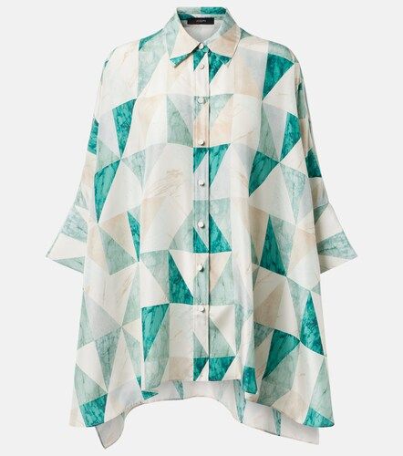 Camisa oversized Arcole de seda - Joseph - Modalova