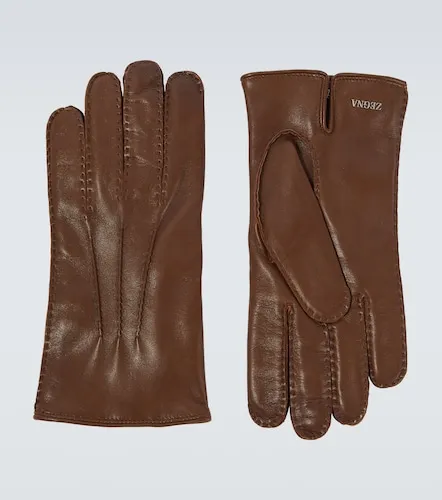 Zegna Leather gloves - Zegna - Modalova
