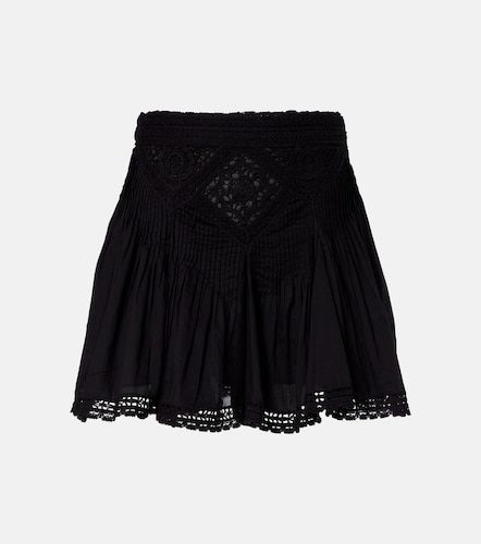 Minigonna Goldie in cotone con pizzo - Marant Etoile - Modalova