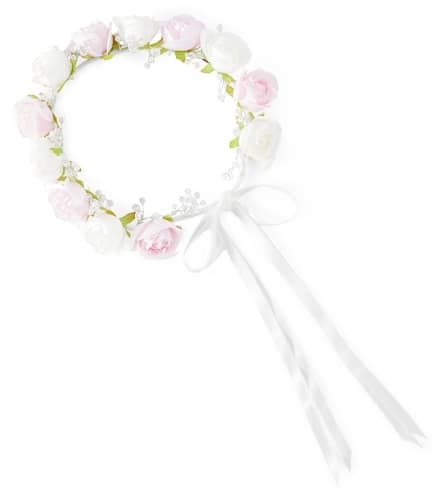 Diadema con apliques florales - Monnalisa - Modalova