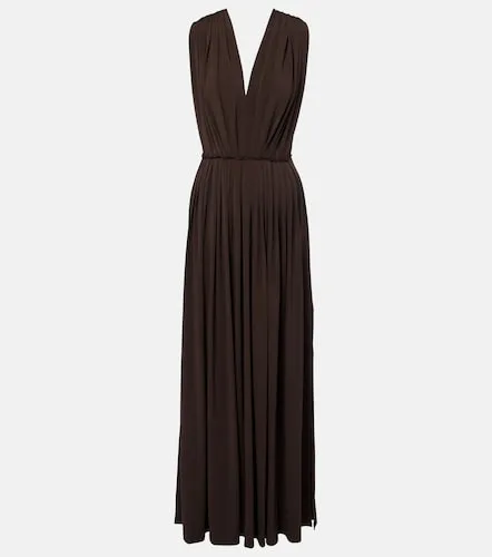 Pleated gathered maxi dress - Max Mara - Modalova