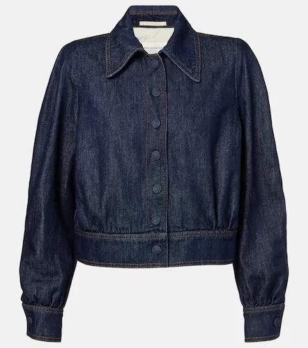 Cropped denim jacket - Dries Van Noten - Modalova