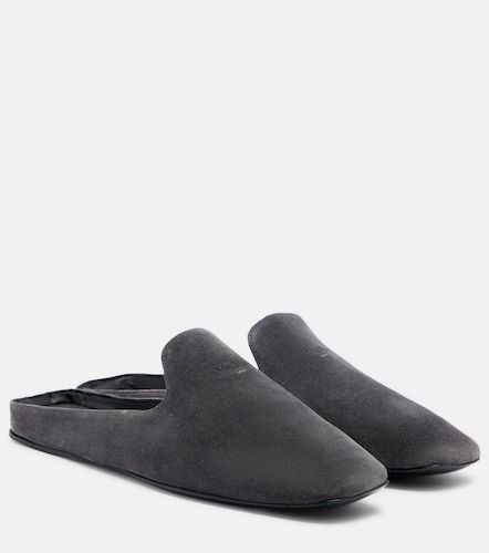 Max Mara Mules de ante con logo - Max Mara - Modalova