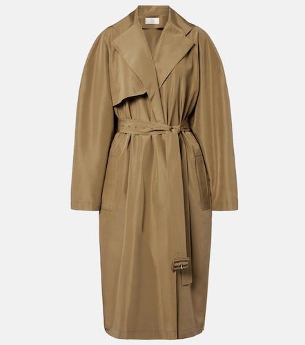 The Row Amapola silk trench coat - The Row - Modalova