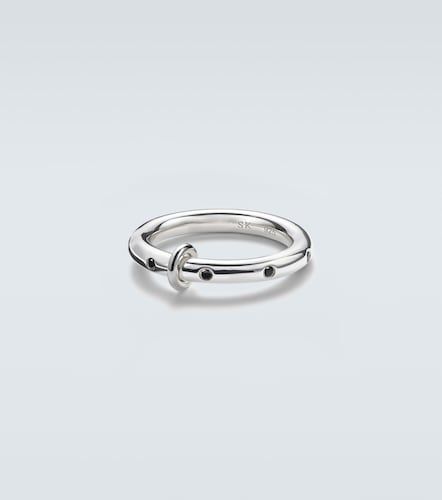 Anillo Ovio de plata de ley con diamantes - Spinelli Kilcollin - Modalova