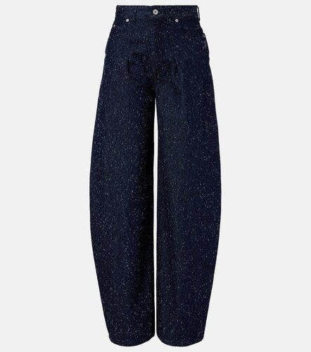 Jacquemus Jeans barrel con logo - Jacquemus - Modalova