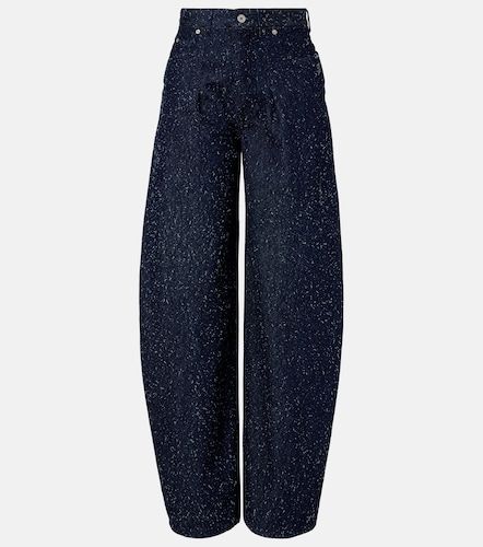 Jacquemus Logo barrel-leg jeans - Jacquemus - Modalova