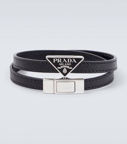 Prada Bracciale in pelle saffiano - Prada - Modalova