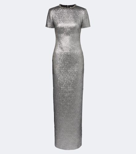 Abito lungo in lamé jacquard - Roland Mouret - Modalova