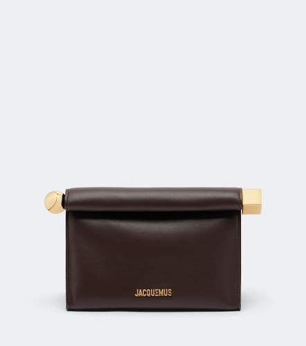 Clutch Rond Carré Small de piel - Jacquemus - Modalova