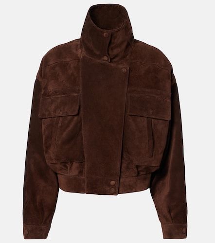 Saint Laurent Giacca in suede - Saint Laurent - Modalova