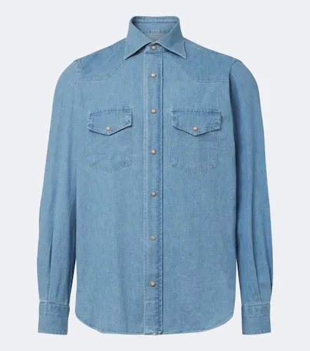 Eleventy Camicia di jeans Western - Eleventy - Modalova