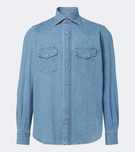 Eleventy Westernhemd aus Denim - Eleventy - Modalova