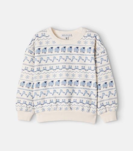 Sudadera de jersey de algodón estampada - Emile et Ida - Modalova